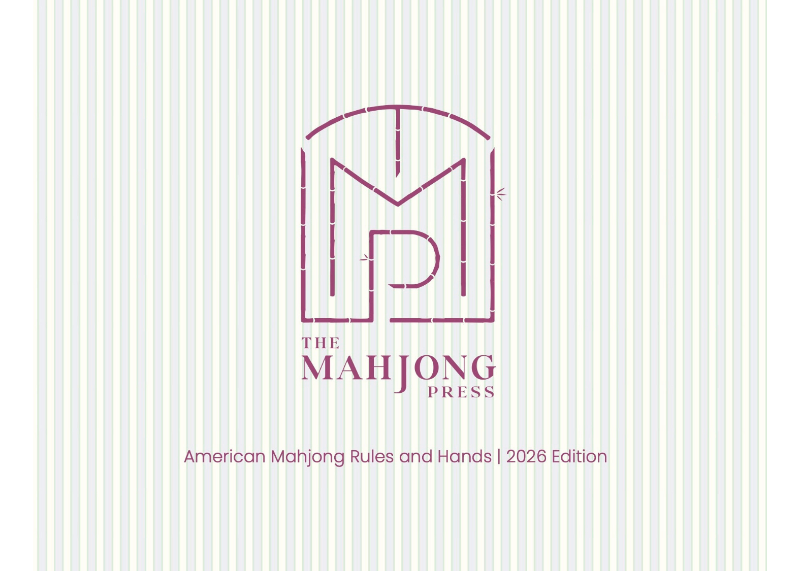 2026 American Mahjong Card – Annual Edition