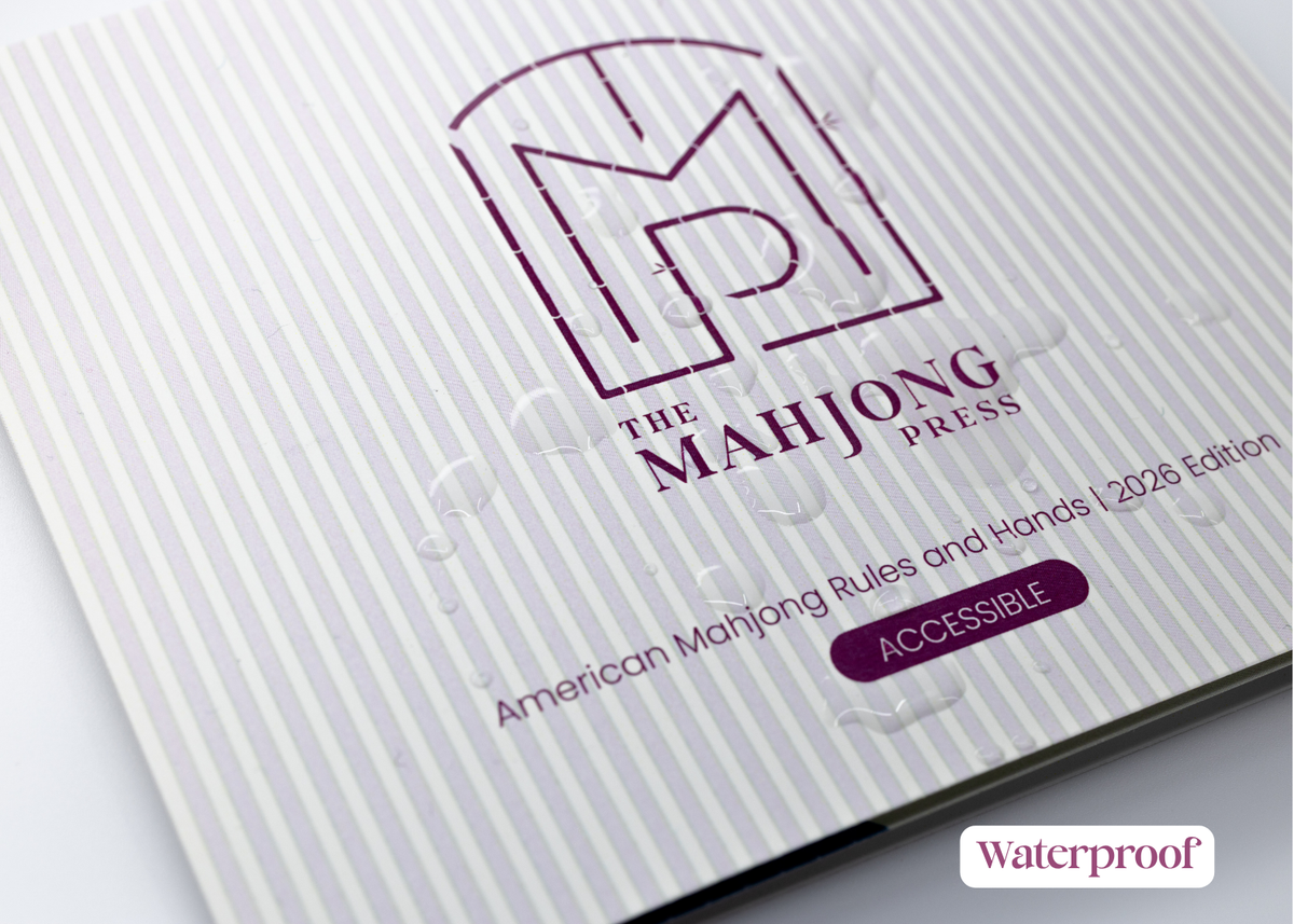 2026 American Mahjong Card – Accessible Edition
