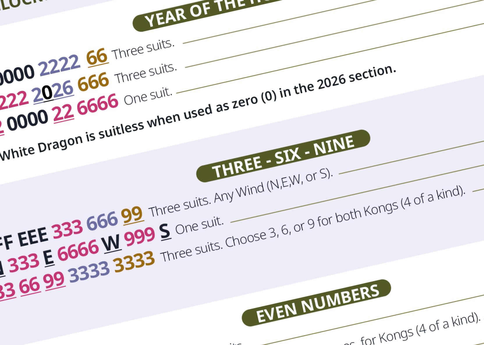 2026 American Mahjong Card – Starter Edition